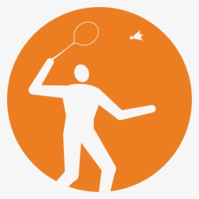 Badminton Logo - Circle, HD Png Download, Free Download