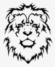 Lion Tattoo Png Transparent Images - Tribal Lion Tattoo Design, Png Download, Free Download