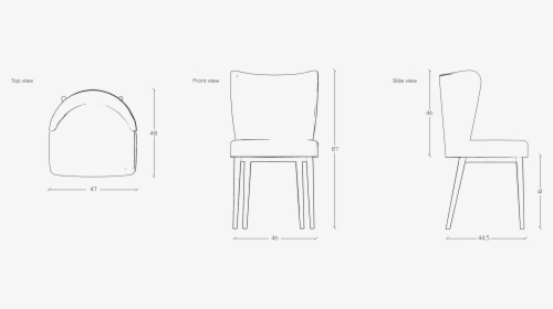Arch Tsiklioti Dimensions - Chair, HD Png Download, Free Download