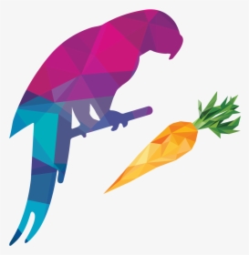 Parrots And Carrots - Parrot Icon Png, Transparent Png, Free Download