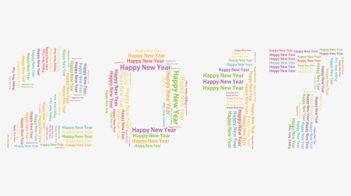 Transparent Happy New Year Png - Orange, Png Download, Free Download