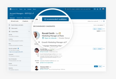 Linkedin Homepage 2019, HD Png Download, Free Download