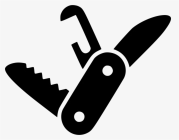 Swiss Army Knife Survival Tool - Survival Knife Icon Png, Transparent Png, Free Download