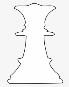 Transparent Queen Chess Piece Png - Line Art, Png Download, Free Download