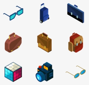 Isometric Objects Png, Transparent Png, Free Download