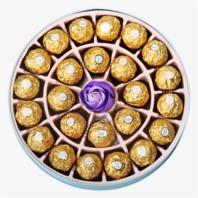 Ferrero Ferrer Rocher Chocolate Gift Box For Girlfriend - Rolex Date Just 36 Blue Computer, HD Png Download, Free Download