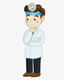 The Doctor Is Thinking Png Download - Doctor Thinking No Background, Transparent Png, Free Download