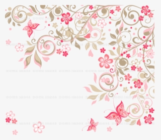 Background Flower Design Png, Transparent Png, Free Download