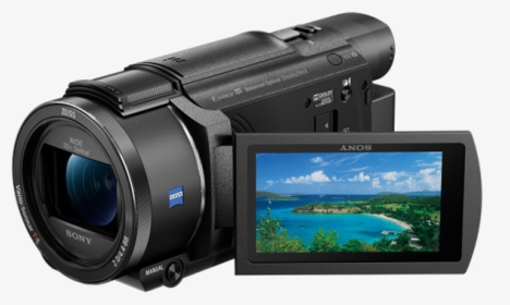 Sony Updates Its 4k Prosumer Camcorder With The Fdr-ax53 - Sony Mini Camera 4k, HD Png Download, Free Download