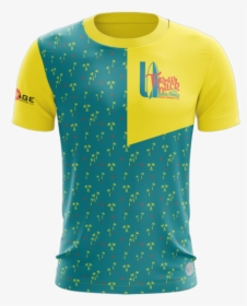 Throwback Palm & Surf Jersey - Active Shirt, HD Png Download, Free Download