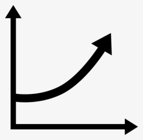 Ascending Arrow Line Graphic - Grafico Discendente, HD Png Download, Free Download