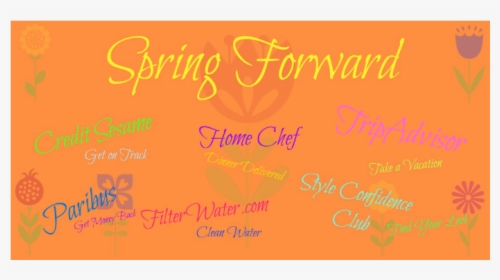Spring Forward - Greeting Card, HD Png Download, Free Download