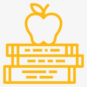Apple And Books Academic Icon - Icon, HD Png Download, Free Download
