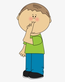 Student Quiet Mouth Clipart" 								 Title="student - Quiet Boy Clipart, HD Png Download, Free Download