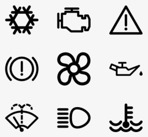 Car Dashboard Symbols Png, Transparent Png, Free Download