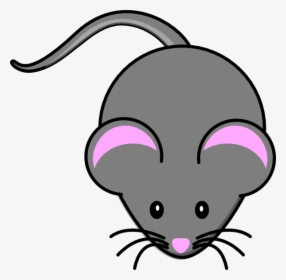 Mouse Clipart Quiet Mouse - Blue Mouse Clipart, HD Png Download, Free Download