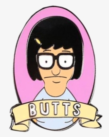 Tina Likes Butts Pin - Cartoon, HD Png Download, Free Download