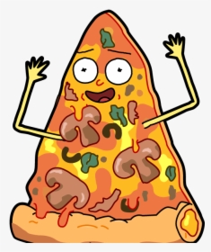 Rickipedia - Rick Y Morty Pizza, HD Png Download, Free Download
