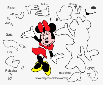 Minnie Mouse Hand Up, HD Png Download, Free Download