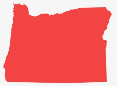 Oregon State Outline Blue, HD Png Download, Free Download