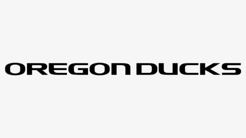 Oregon Ducks - Oregon Ducks Logo Text, HD Png Download, Free Download
