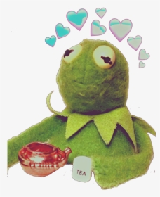 #kermit #aesthetic #heartcrown #kawaii #frog #cute - Kermit The Frog, HD Png Download, Free Download