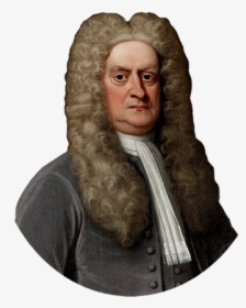 Sir Isaac Newton Wig, HD Png Download, Free Download
