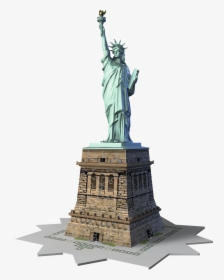Statue De La Liberté Puzzle 3d, HD Png Download, Free Download