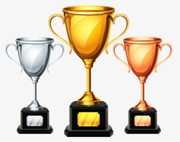 Trophy Golden Award Cup Free Hq Image Clipart - Sports Trophy Clipart, HD Png Download, Free Download