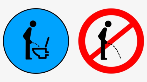Area,text,symbol - No Peeing On The Floor, HD Png Download, Free Download