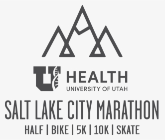 Salt Lake City Marathon Logo - Salt Lake City Marathon Sign, HD Png Download, Free Download