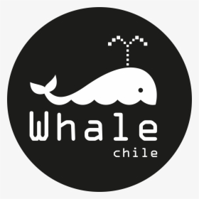 Logo Whale 2018 Circulo Negro - Tsk Group, HD Png Download, Free Download