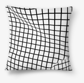 Almofada Grid Crooked De Wu Kim Mai Colab55 - Black And White Line Aesthetic, HD Png Download, Free Download