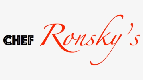 Chef Ronsky"s - Calligraphy, HD Png Download, Free Download