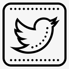 Twitter Squared Icon - Transparent Twitter Logo Outline, HD Png Download, Free Download