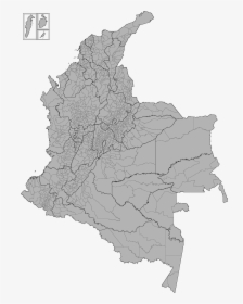 Mapa De Colombia - Mapa Electoral 2019 Colombia, HD Png Download, Free Download
