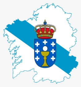 Thumb Image - Galicia Flag Map, HD Png Download, Free Download