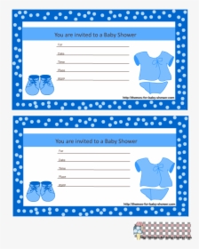 Transparent Baby Shower Boy Png - Transparent Baby Shower Baby Blue Border, Png Download, Free Download