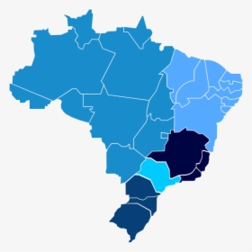 Mapa Do Brasil Para Apresentação, HD Png Download, Free Download