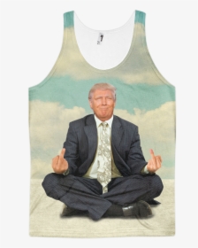 Zen Of Donald Trump Meditation All Over Print Tank - Funny T Shirts And Meditation, HD Png Download, Free Download