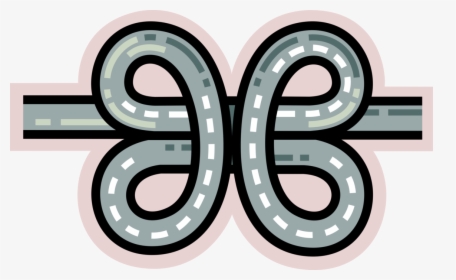 Vector Illustration Of Interstate Highway Motorway - Circle, HD Png Download, Free Download