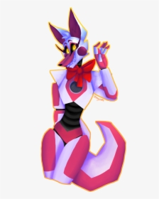 I Haven’t Drawn Fnaf For A While So Here’s My Version - Funtime Foxy Lolbit Fnaf, HD Png Download, Free Download