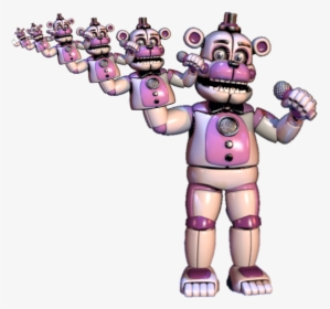 Funtime Freddy Except He Has A Smaller Version Of Himself - Funtime Freddy No Bonbon, HD Png Download, Free Download
