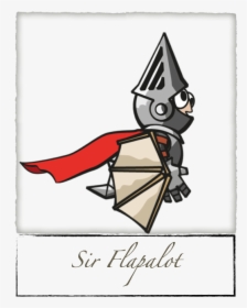 Sir Flapalot Revealed - Cartoon, HD Png Download, Free Download