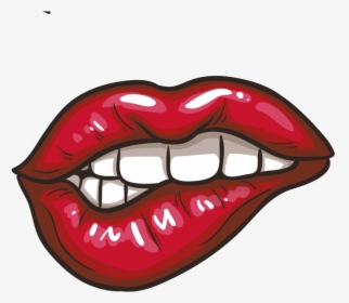 Lips With Cherry Png, Transparent Png, Free Download