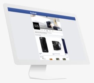 Facebookshop-display - Computer Monitor, HD Png Download, Free Download