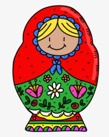 Russian Doll, Matryoshka, Russia, Nesting Doll, Winter, HD Png Download, Free Download