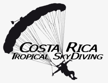 Parachute Clipart Tandem Skydive - Skydive Costa Rica, HD Png Download, Free Download
