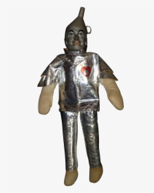A Large Early 1960"s Vintage Tin Man Doll From The - Breastplate, HD Png Download, Free Download