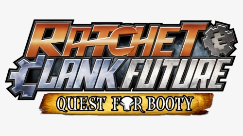 Transparent Ratchet And Clank Logo Png - Ratchet & Clank Future Quest For Booty Logo, Png Download, Free Download